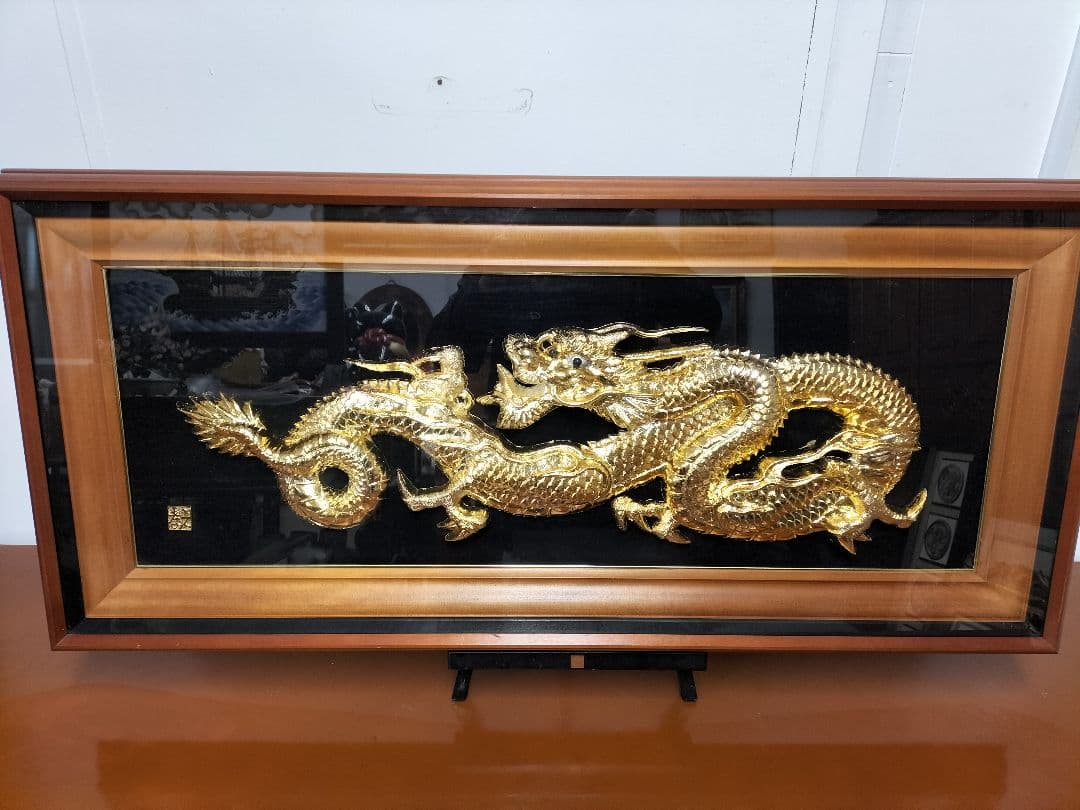 昇り龍　額飾り　開運アップ