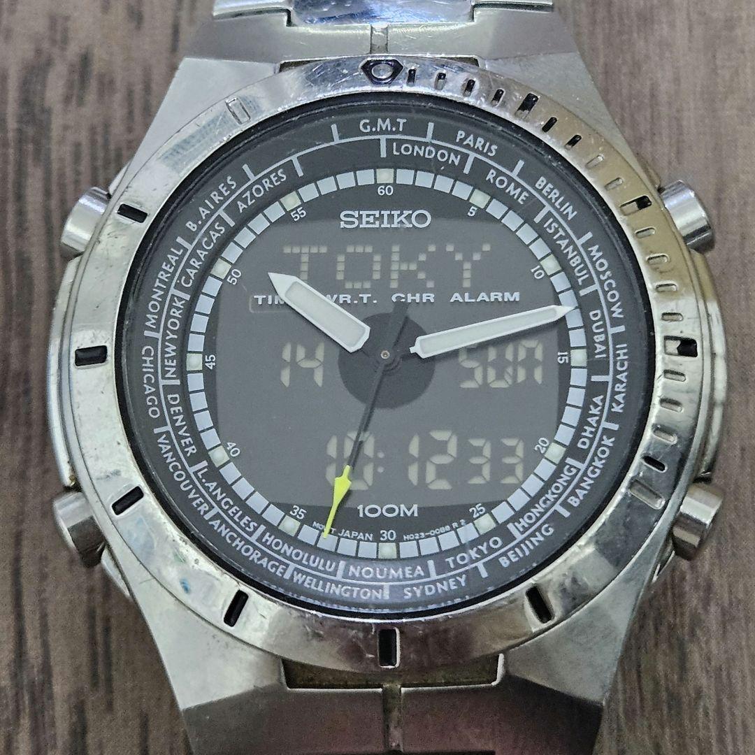 SEIKO　セイコー　アナデジ　H023-00B0