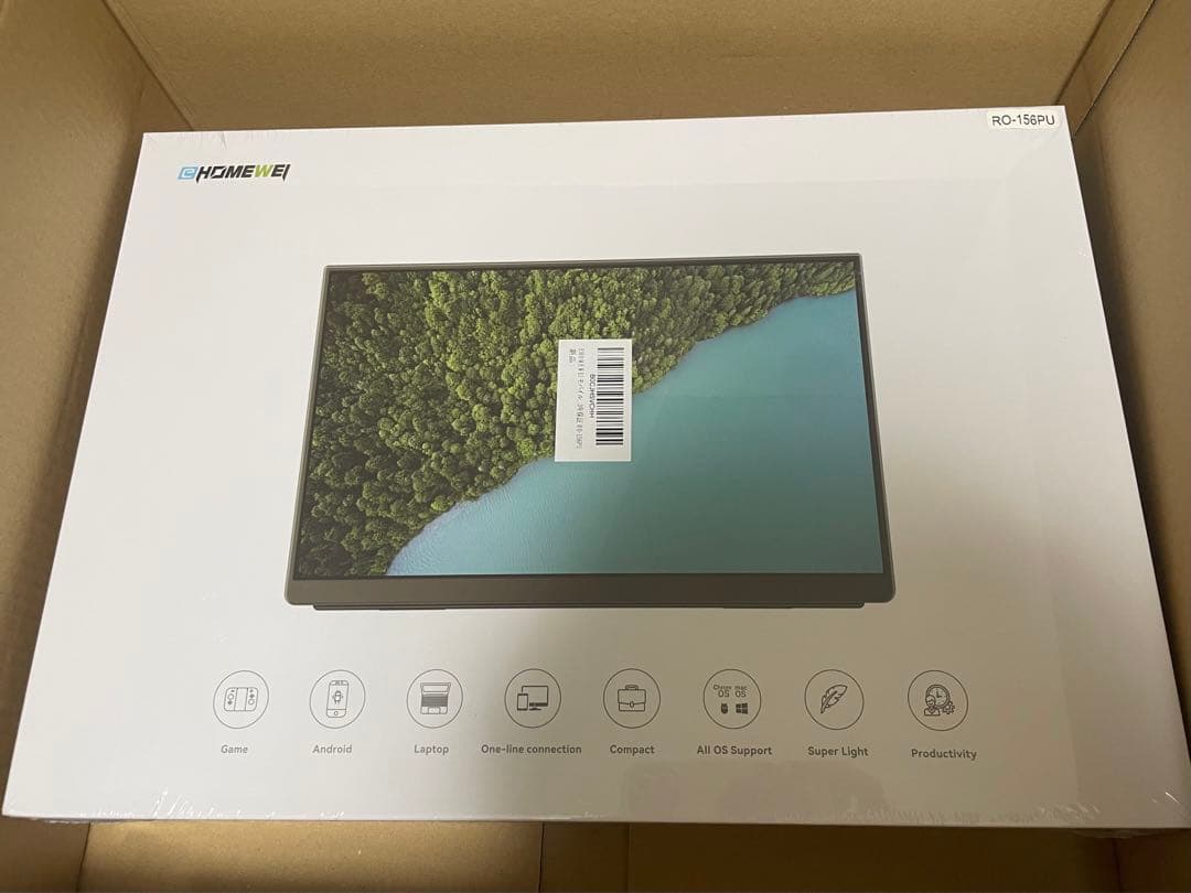 EWEI モバイルモニター15.6インチ有機E 4K3840x2160