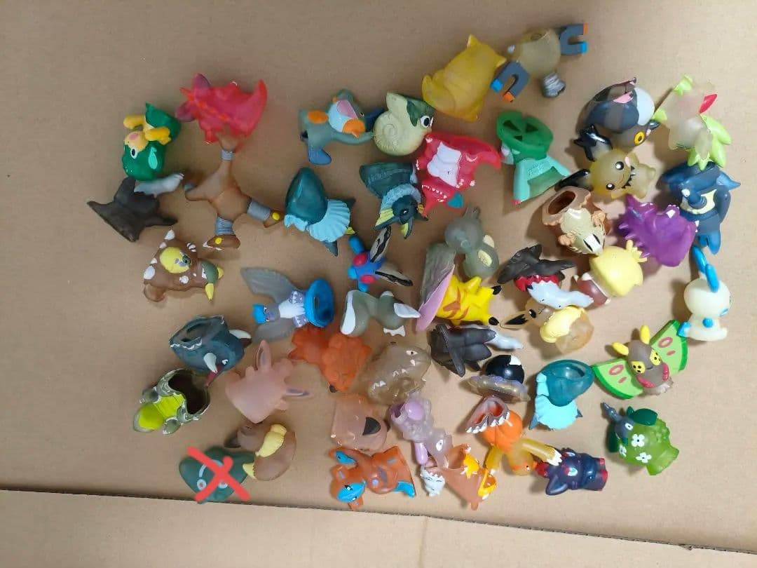 ポケモン指人形　クリアのみ　約46体　まとめ売り　レア　希少
