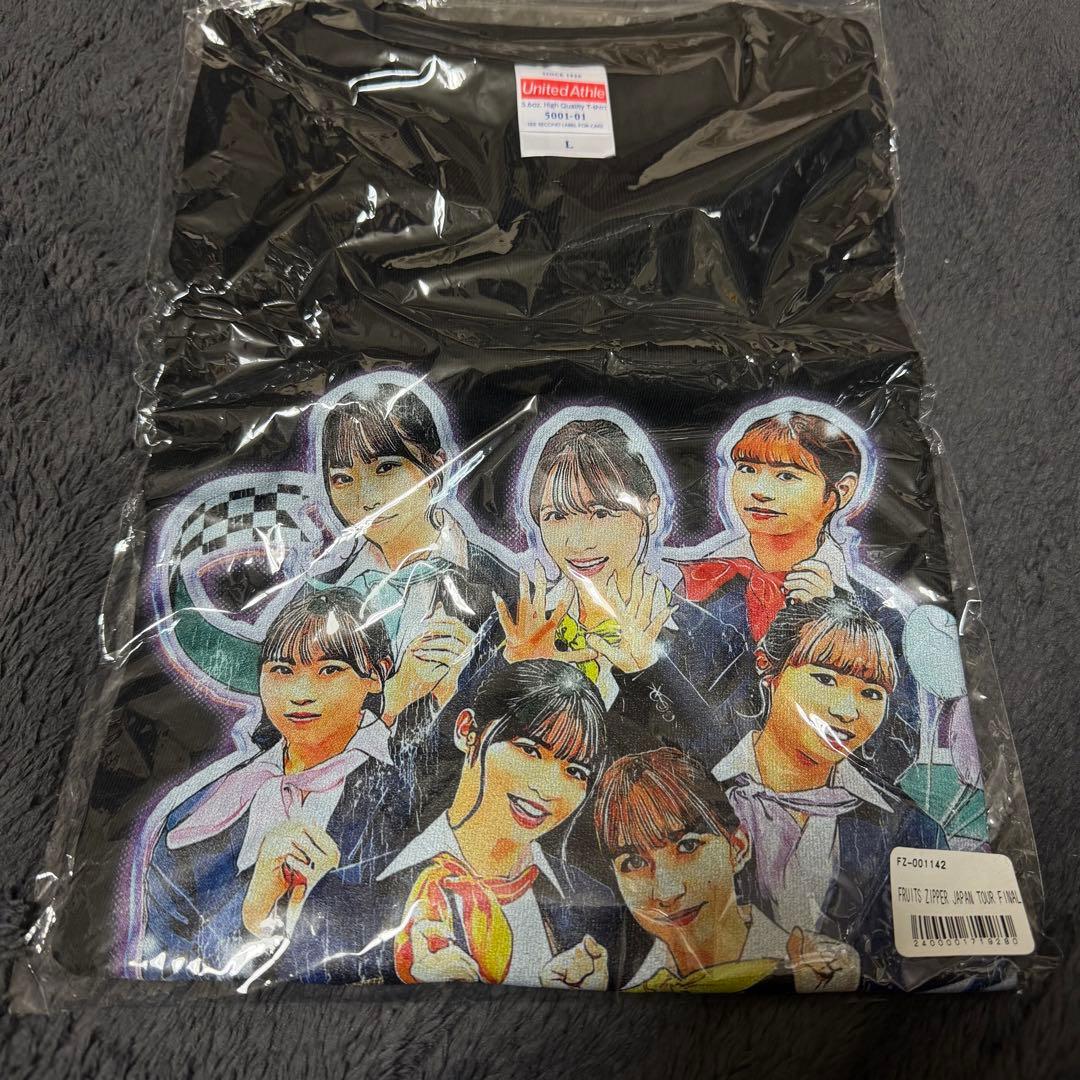 アイドル FRUITS ZIPPER JAPAN TOUR FINAL TEE