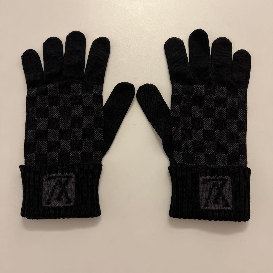 ルイヴィトン　手袋　ダミエ柄