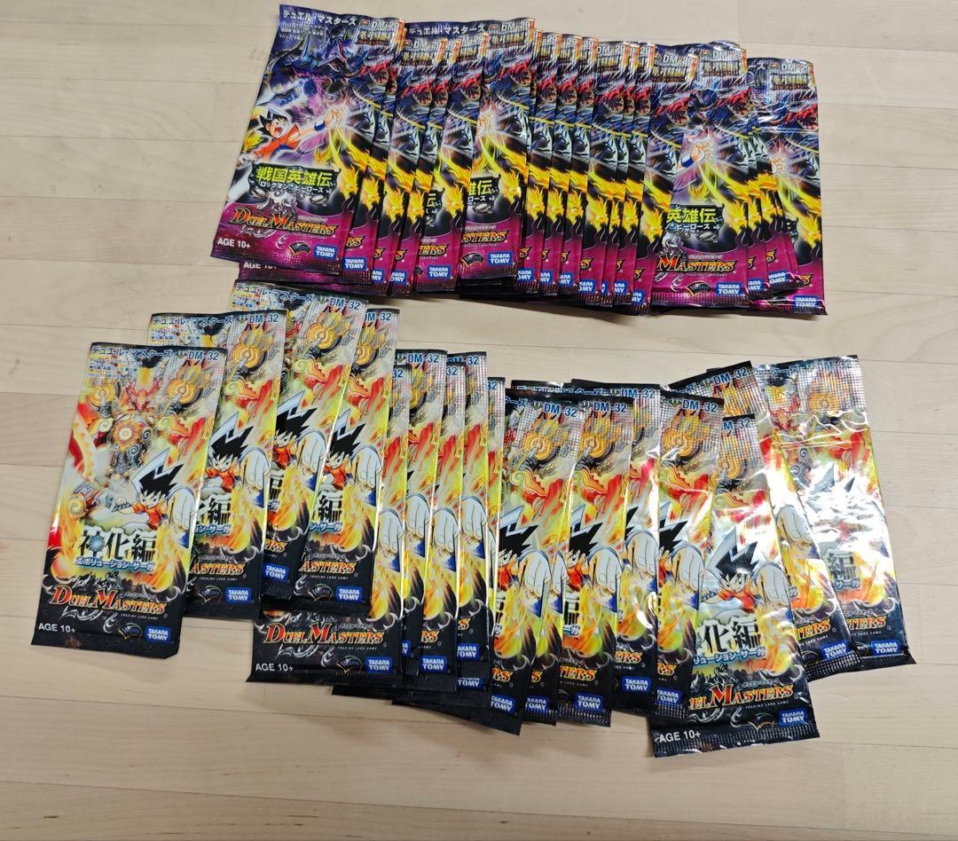 デュエルマスターズ新品未開封 38パック カード