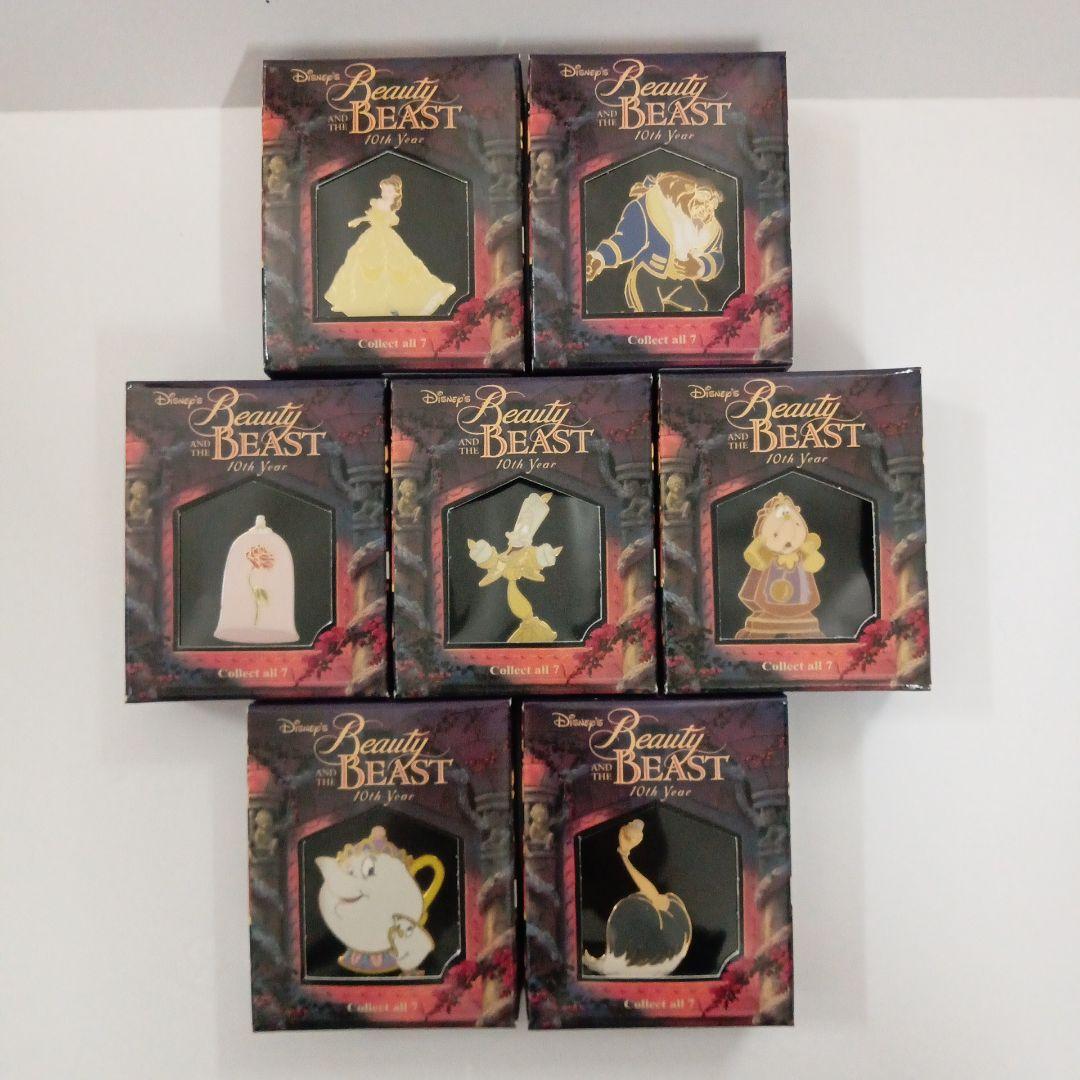 美女と野獣　ピンバッジ　ピンズ　ディズニー　ベル　ルミエール