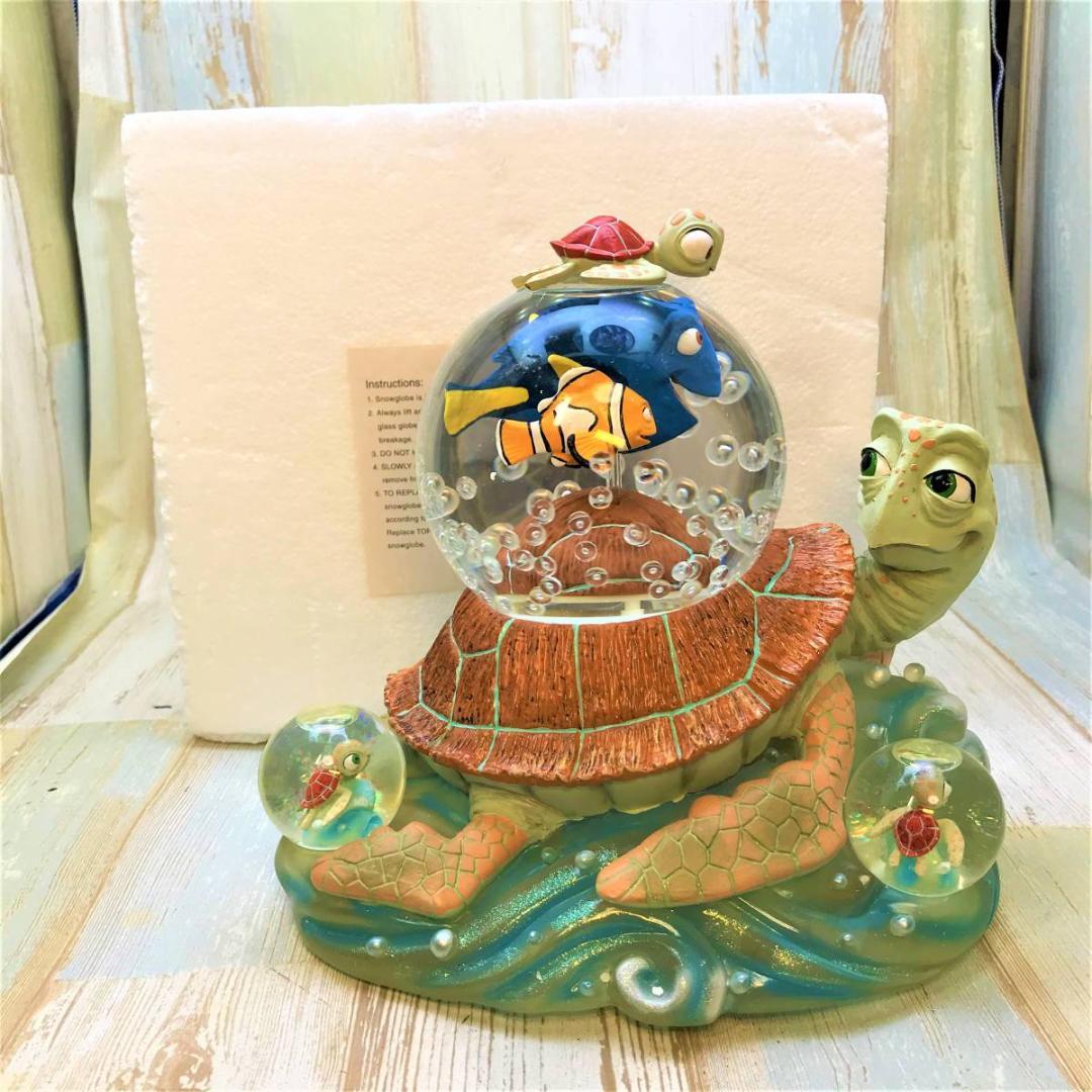激激レア★ファインディング ニモ クラッシュ スノーグローブ スノードーム