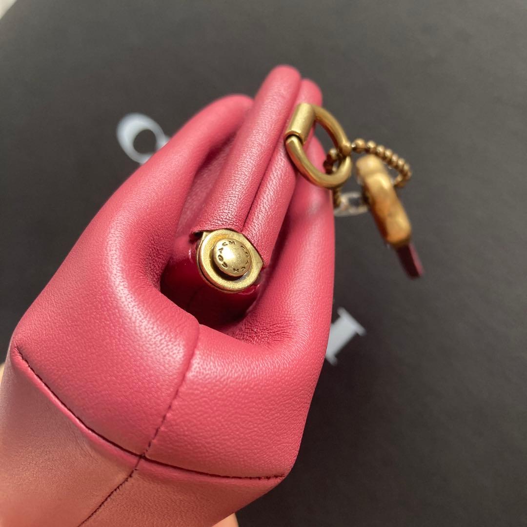 【美品】COACH コーチ　1941 がま口　キスロック　財布　カードケース