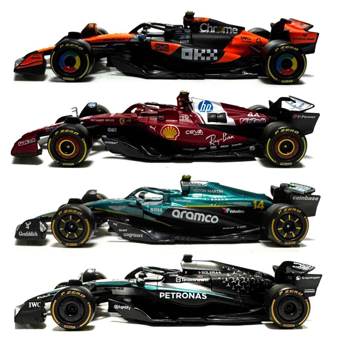 【専用】 ブラーゴ F1 1/43 2025 ミニカー 4台セット