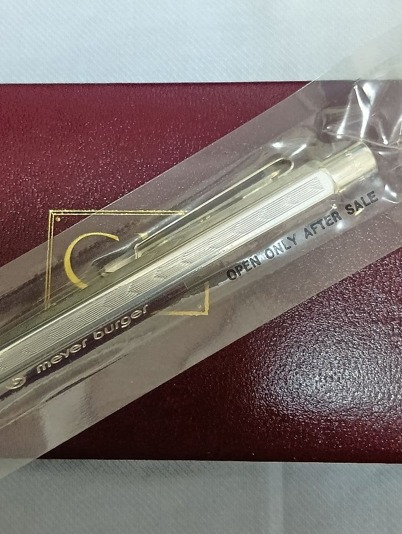 シ*ロ様 【ヴィンテージ未使用】カランダッシュ　エクリドール　シェブロンシルバー