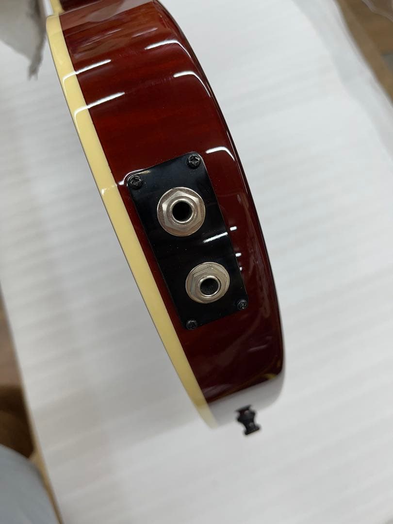 【ハードケース付】 Godin A6 Ultra cognac burst