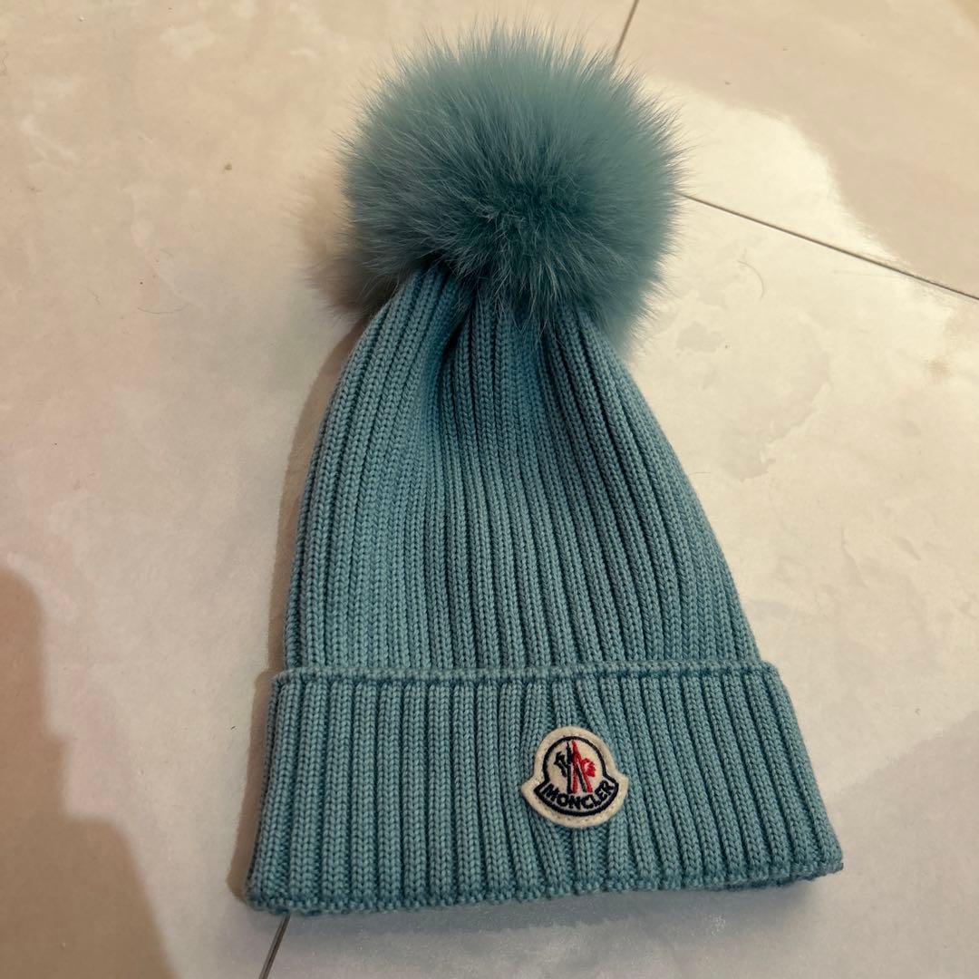 値下げ！モンクレール キッズ　ニット帽