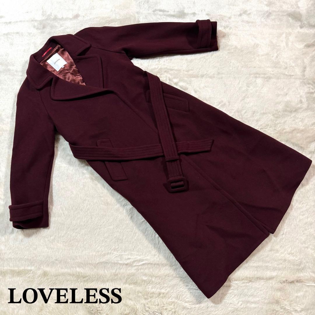 【未使用級】LOVELESS チェスターコート 中村アン着用