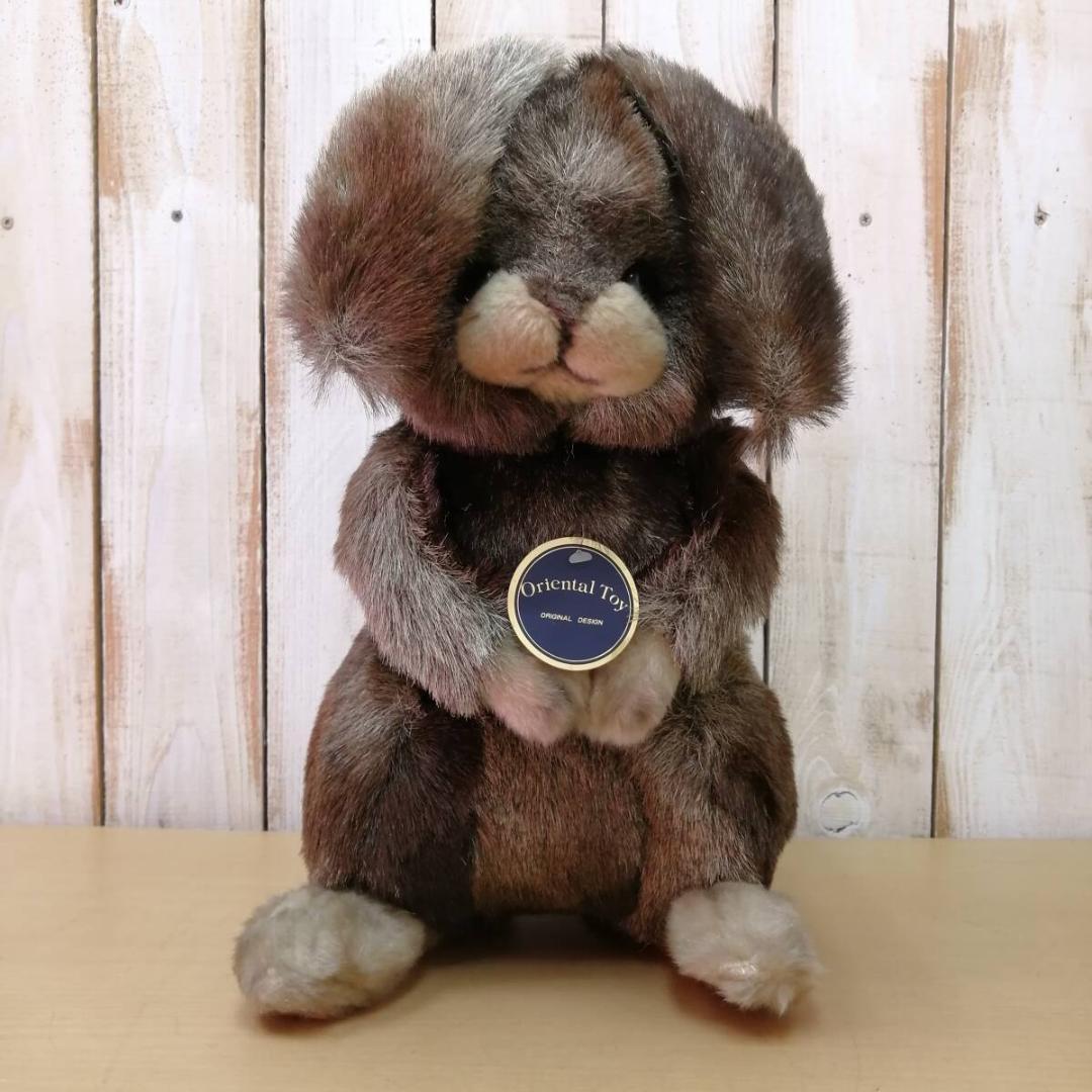 オリエンタルトーイ うさぎ ぬいぐるみ モーゼル タグ付き 国産品 M-809