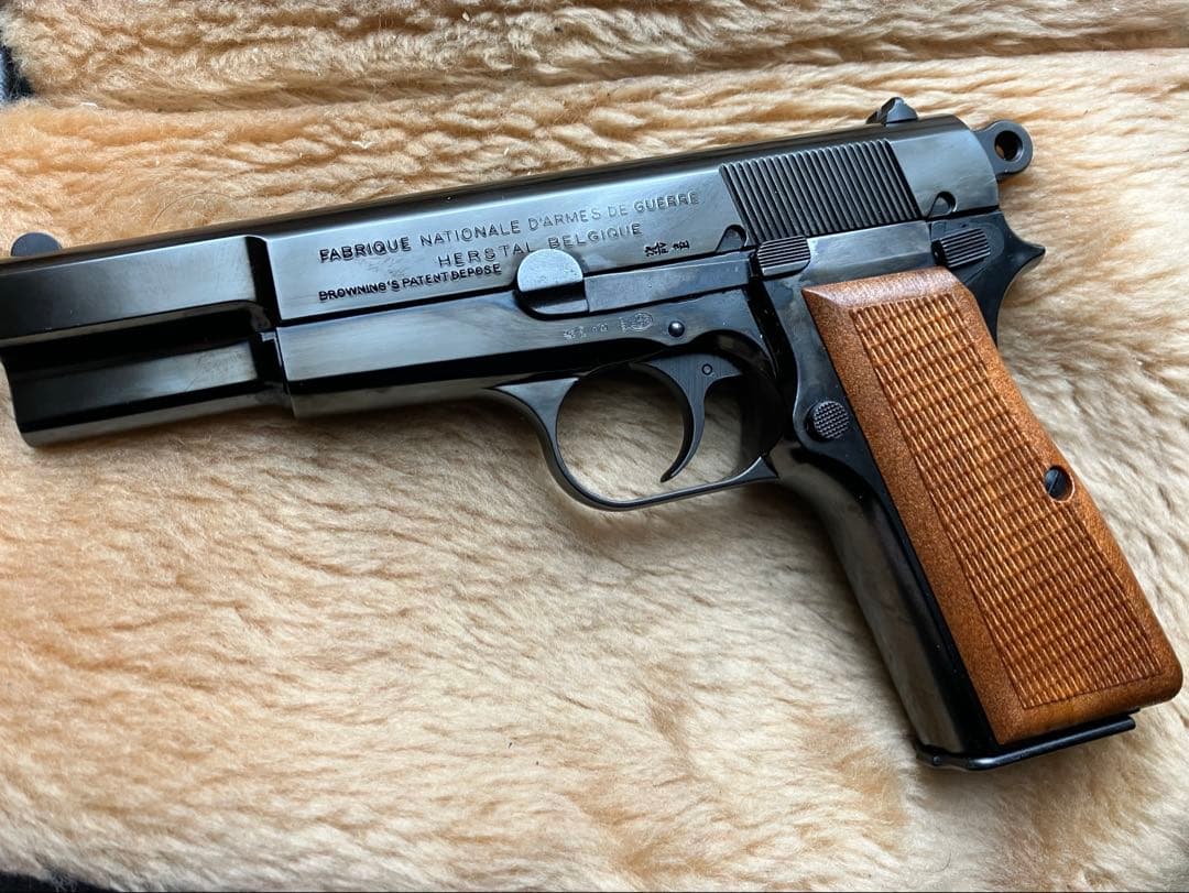 タナカABS樹脂製 ブローニングハイパワーM1935 スチールフィニッシュモデル