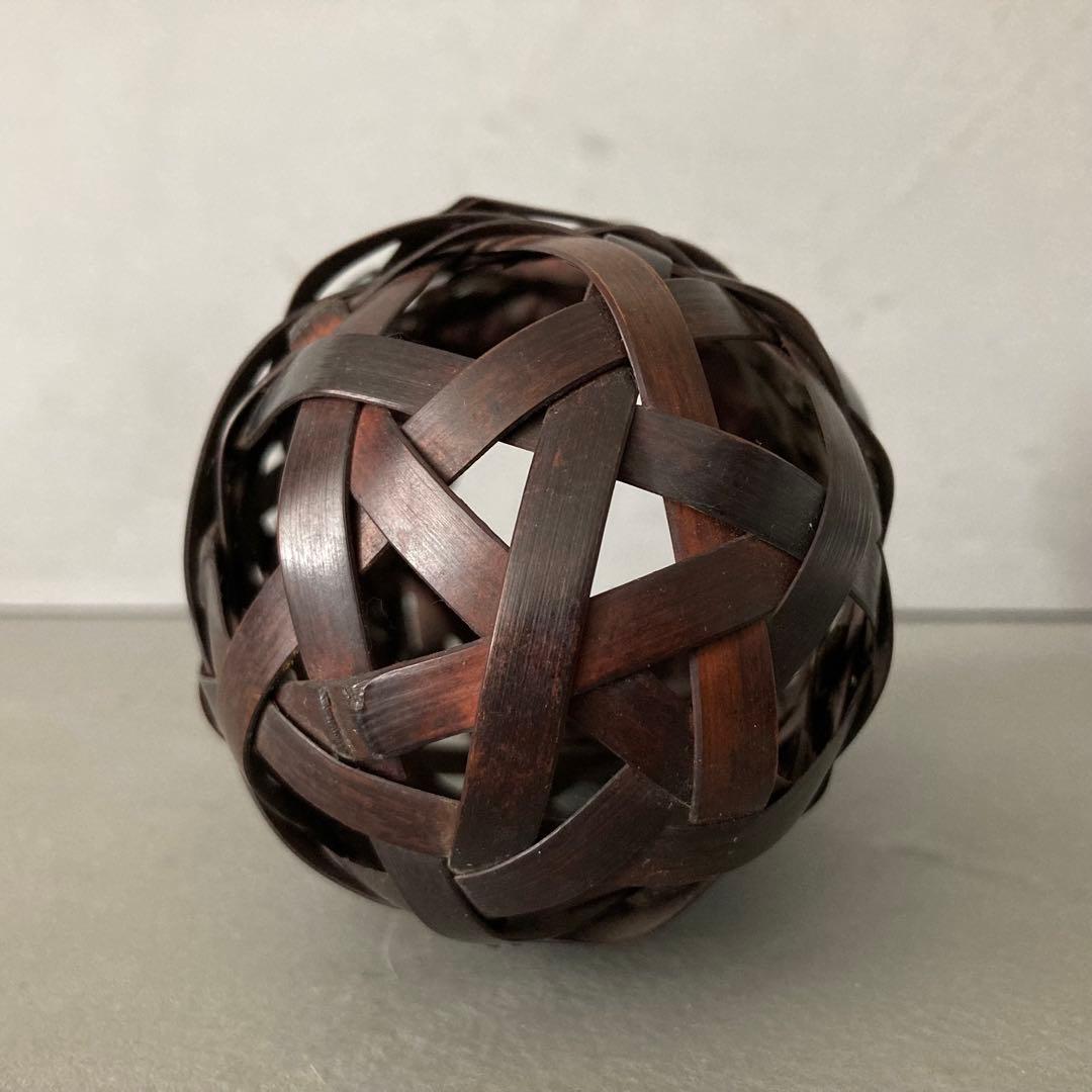 茶道具 蓑虫籠 篭花入 掛籠花入 落し付き