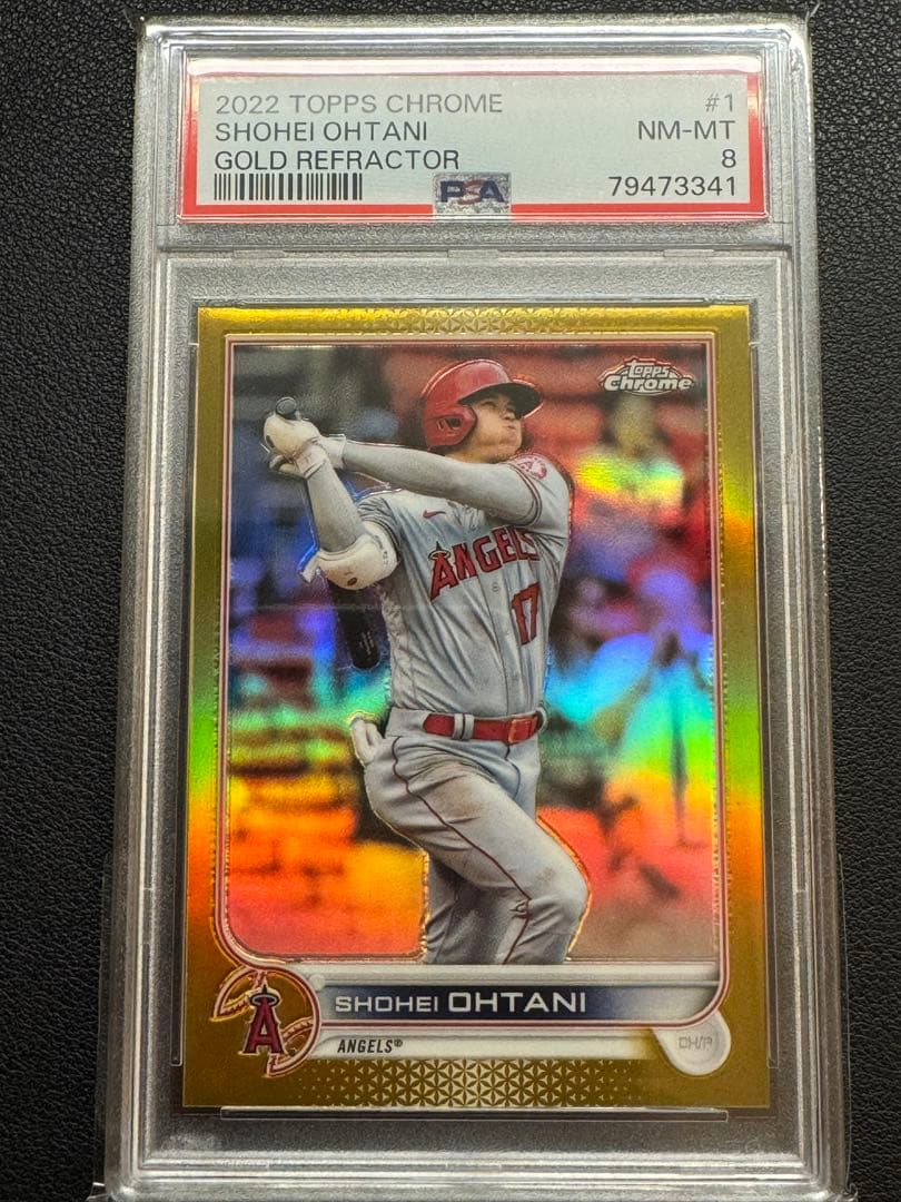 TOPPS CHROME 2022 大谷翔平　ゴールドリフ　50シリ　カード
