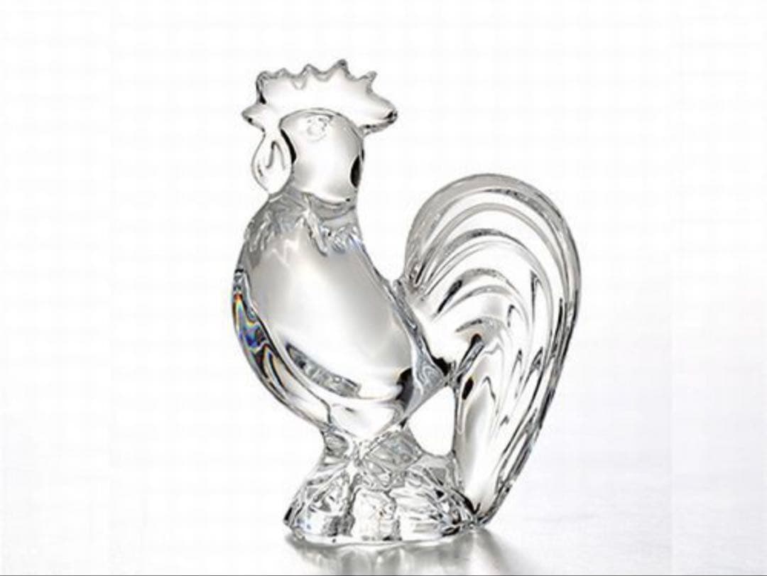 L　バカラ baccarat クリスタルガラス 干支シリーズ 鳥