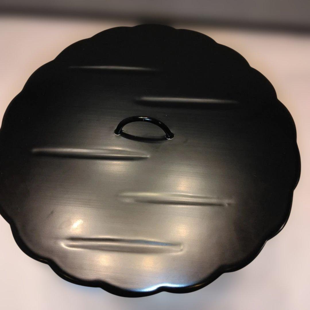 桶川水指 輪花 瓔珞紋 手塚祥堂作 共箱 茶道具