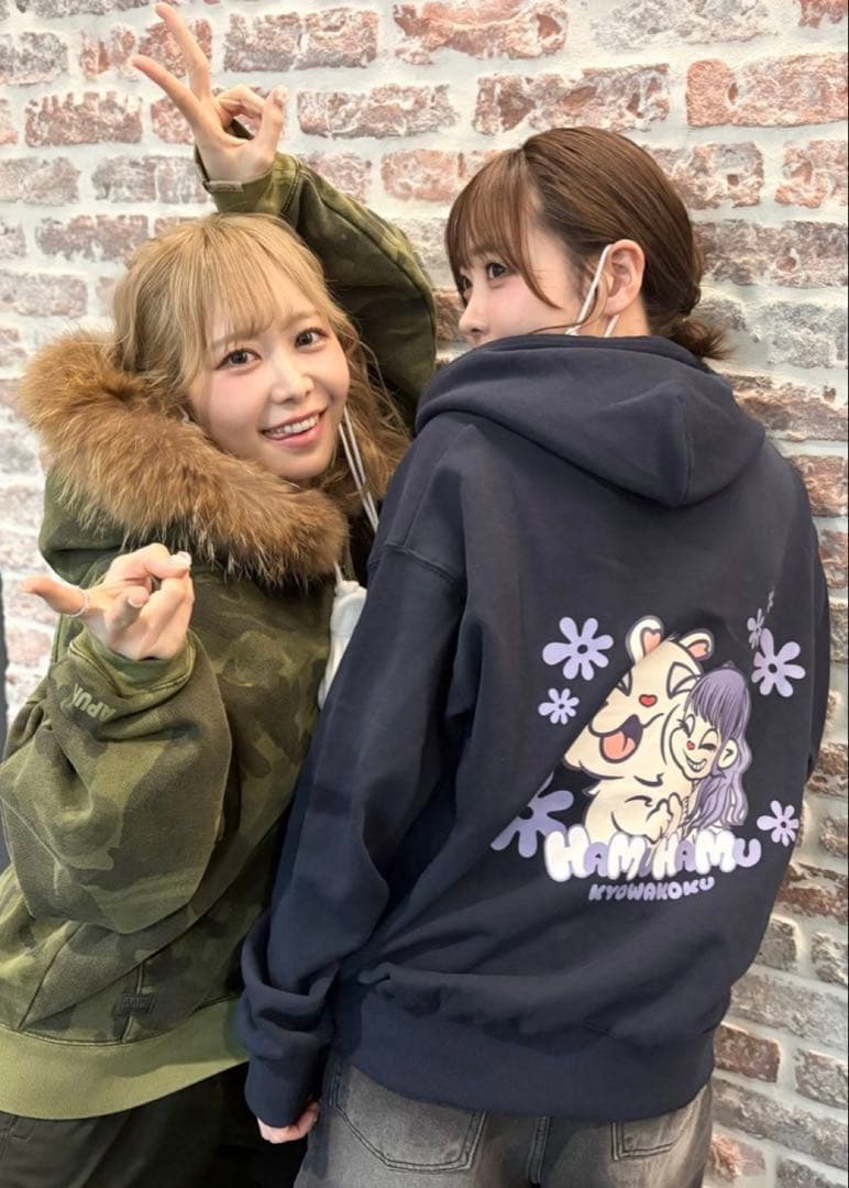 FRUITS ZIPPER　仲川瑠夏　2025 生誕祭　パーカー　XL