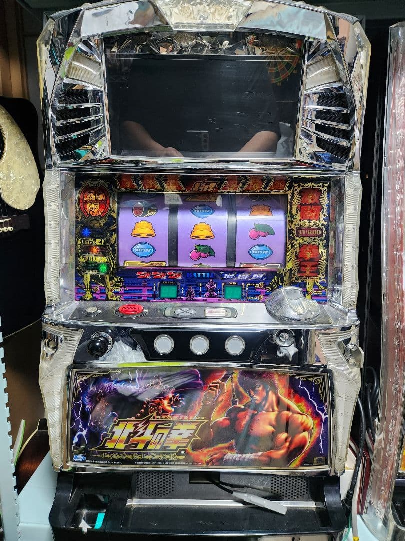 5号機　北斗の拳　世紀末救世主伝説　パチスロ　スロット台　不要機付き