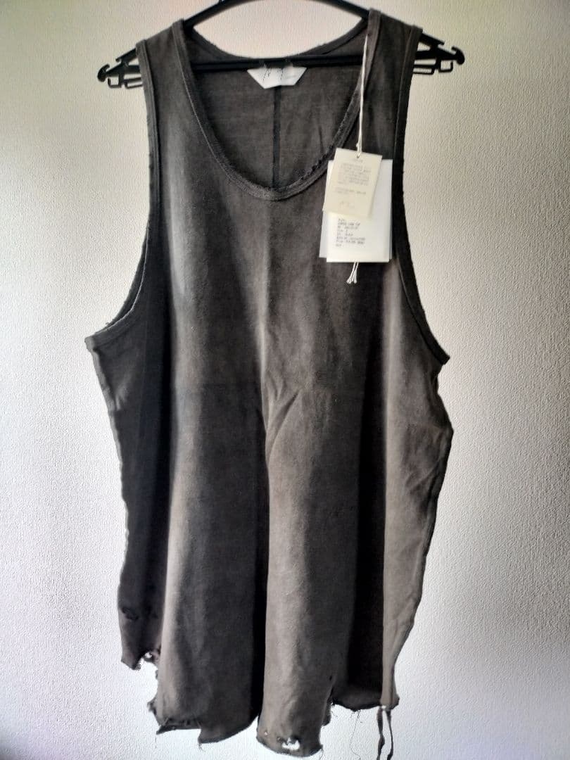ANCELLM / DAMAGE TANK TOP(BLACK)　2