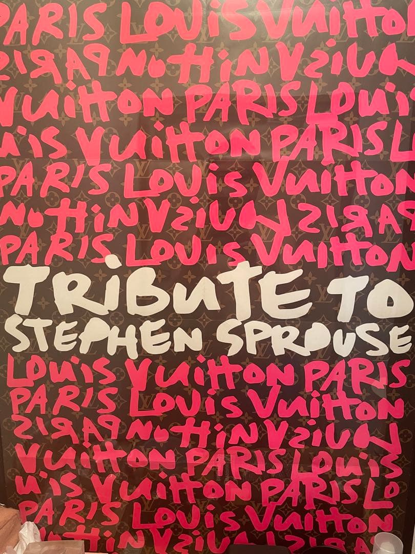 ルイヴィトン スティーブンスプラウス コラボレーション ポスター