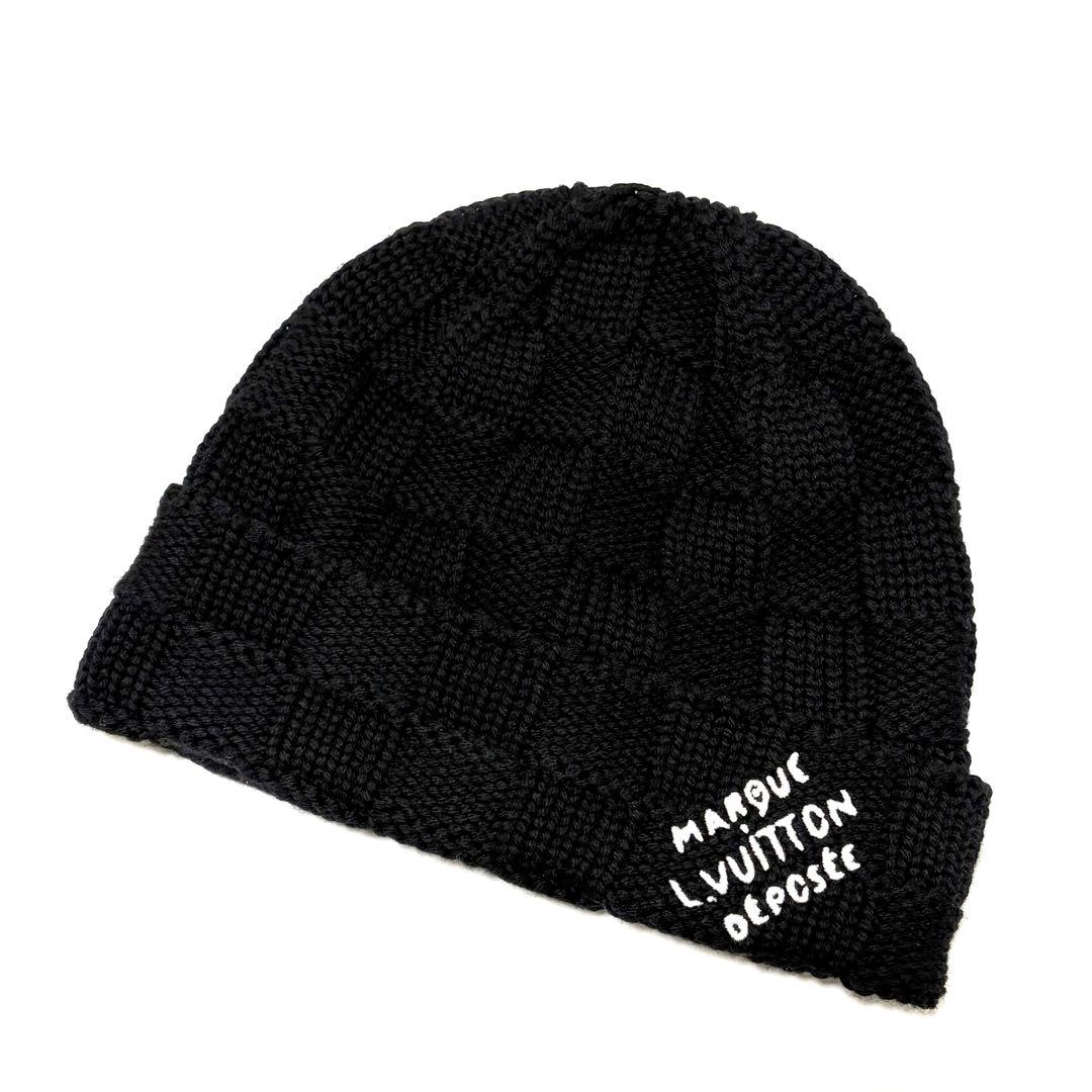 【未使用】ルイヴィトン ビーニー ダミエ ヘリテージ スナッグ ニット帽