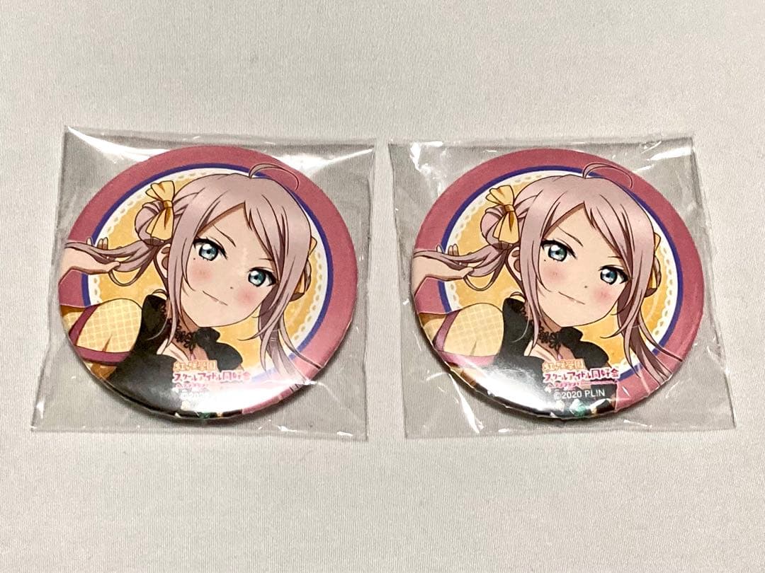 ラブライブ 虹ヶ咲 缶バッジ ランジュ ファンミ