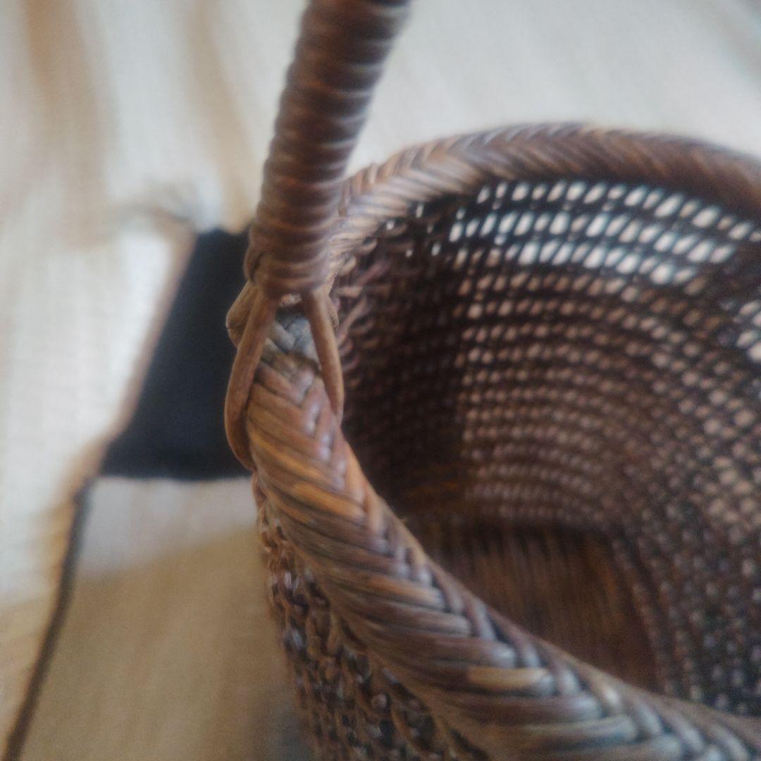 アケビ　木通　籠　バスケット