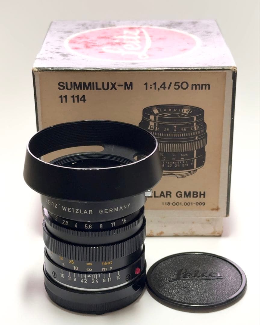 Leica｜ズミルックス50mm F2【後期型】ブラック（ライカMマウント）