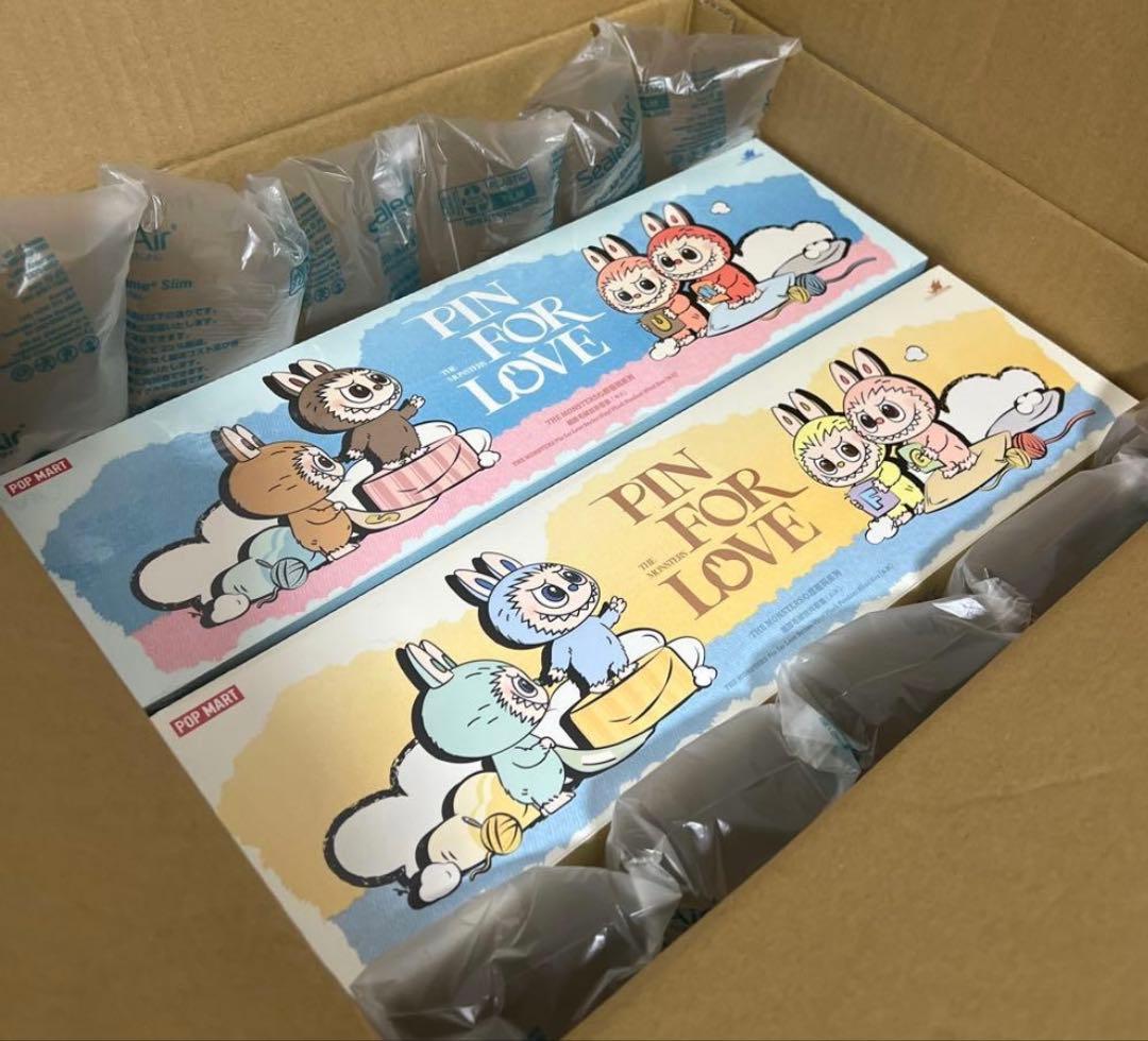 POP MART ラブブ ピンフォーラブ 2BOX PIN FOR LOVE