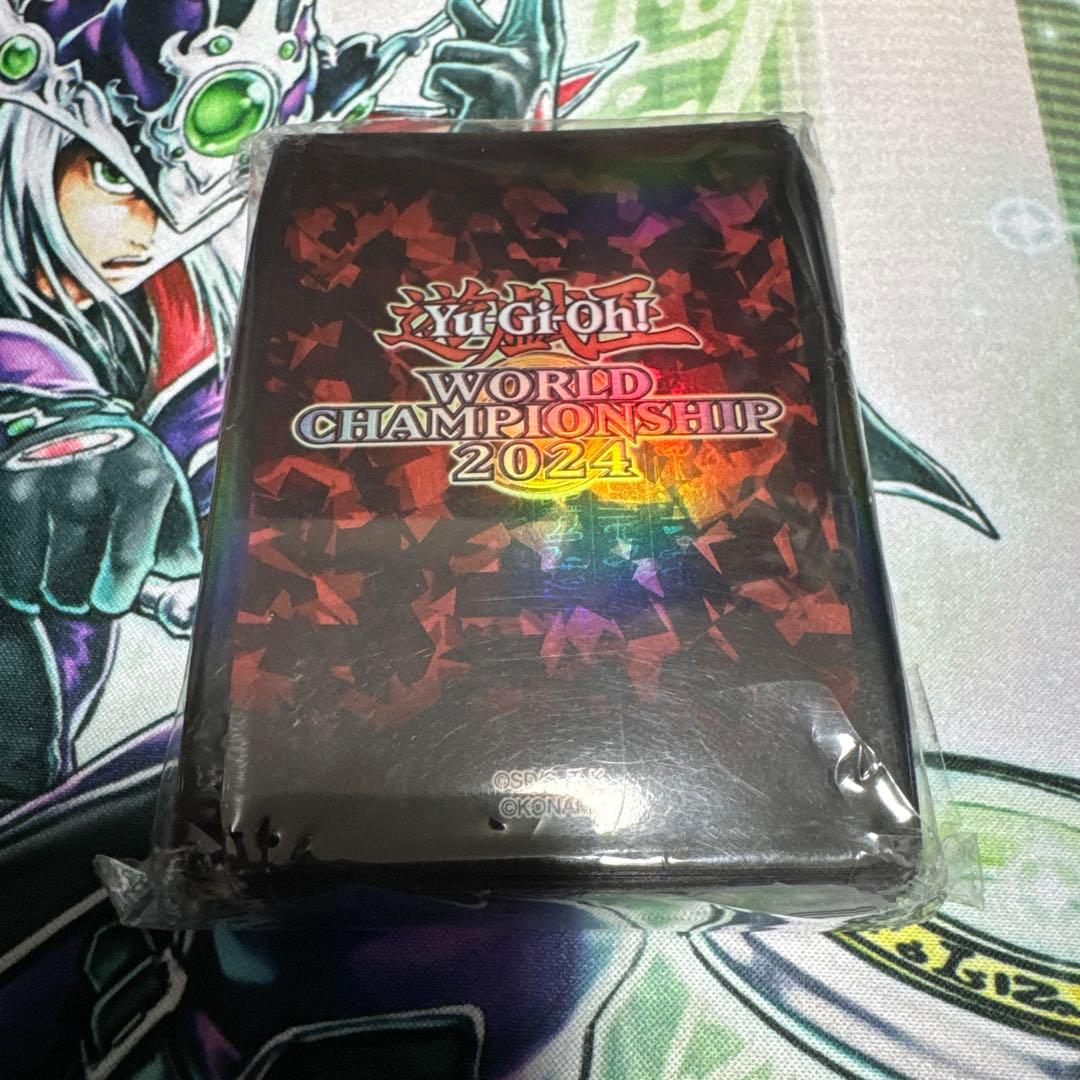 遊戯王WCS2024 スリーブ　赤　未開封　yu-gi-oh