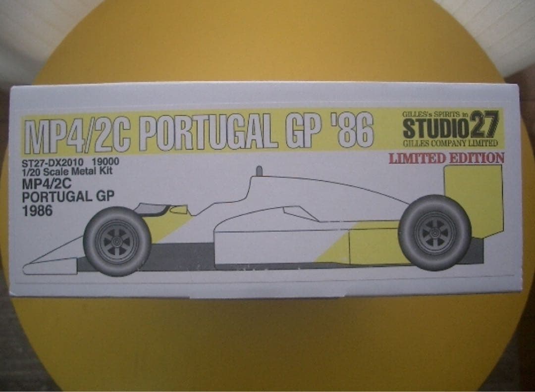 1/20 スタジオ27 マクラーレン MP4/2C ポルトガルGP