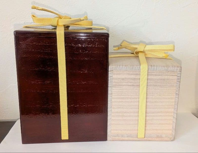 個人秘蔵-茶道具さま専用『海松貝蒔絵』大棗　新家新斎作　棗　茶器　螺鈿　内金梨子