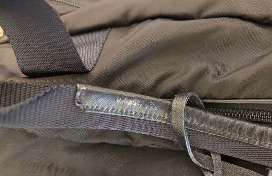 PRADA ブラック ボストンバッグ　ビジネスバッグ　プラダ