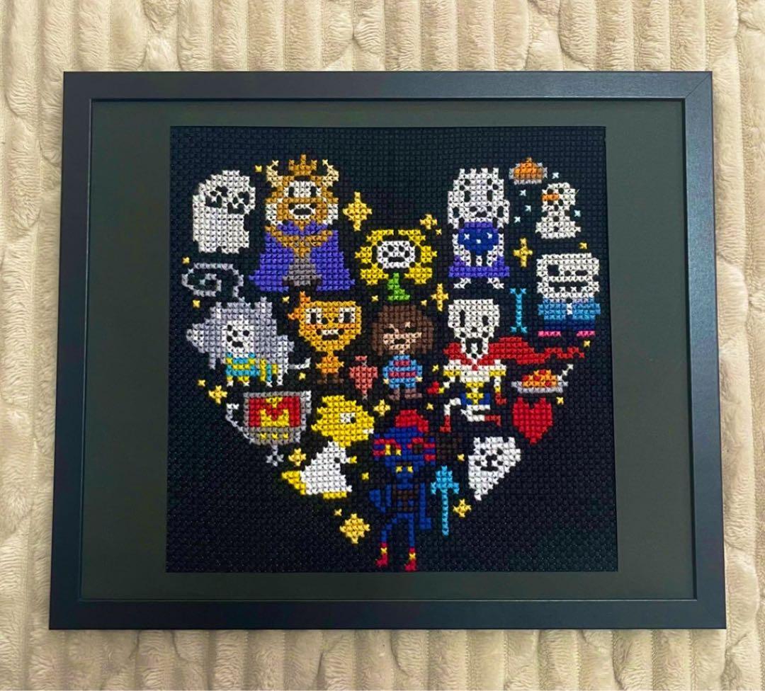 アンダーテール　クロスステッチ