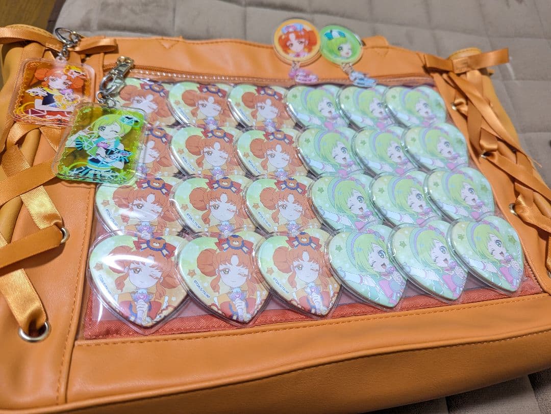 ひみつのアイプリ 痛バ アイスマイリン 四之宮リンリン 三ツ葉アイリ 缶バッジ