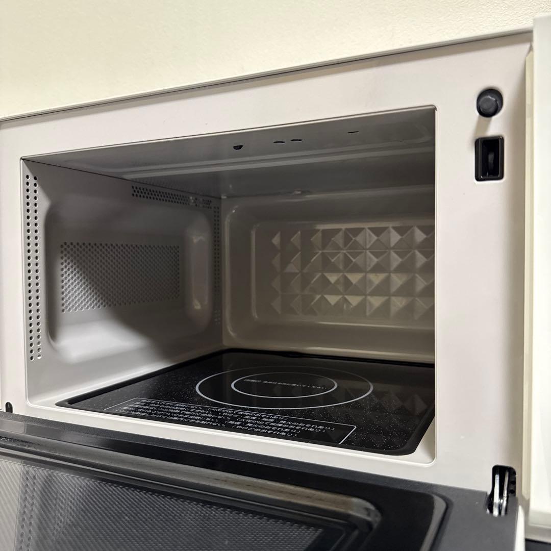 ほぼ未使用 コンフィー 2023年製 単機能電子レンジ 17L フラット