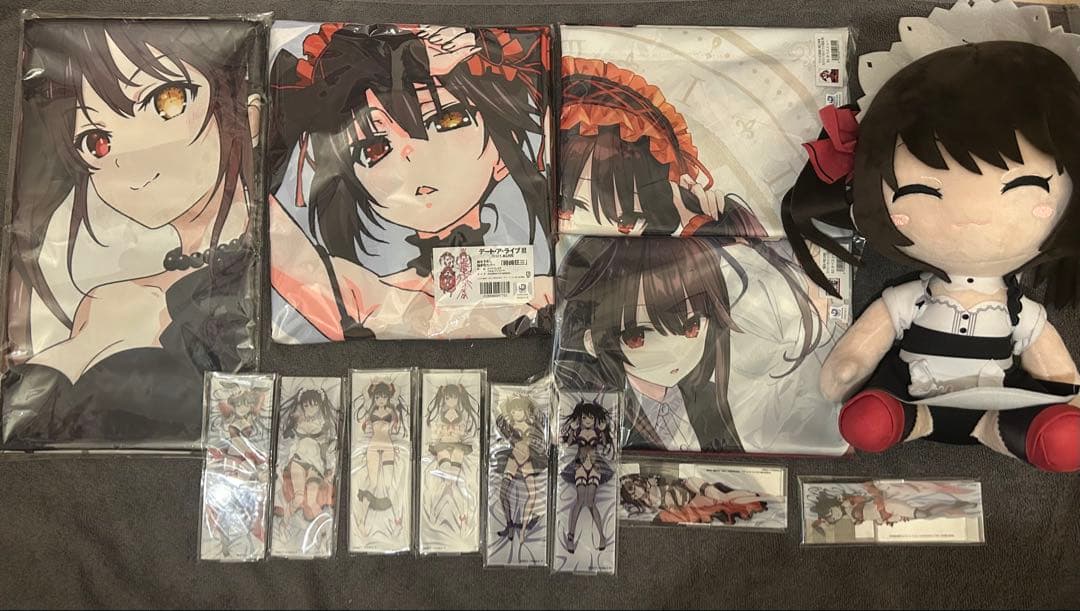 デート・ア・ライブ 時崎狂三 等身大布ポスター 抱き枕カバー タペストリー