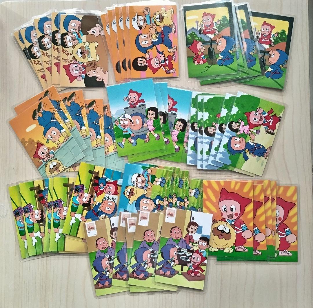 ハットリくん ラミネートカード 10種コンプリート ラミカ 免許証カード ５０枚