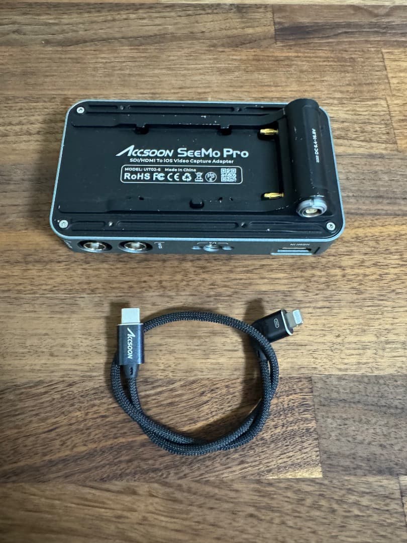 Accsoon SeeMo Pro SDI&HDMI ビデオキャプチャーアダプタ