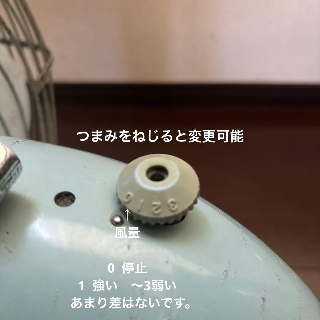 昭和レトロ　富士電機　扇風機　サイレントファン