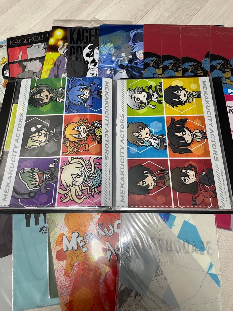 カゲロウデイズ カゲロウプロジェクト クリアファイルセット まとめ売り