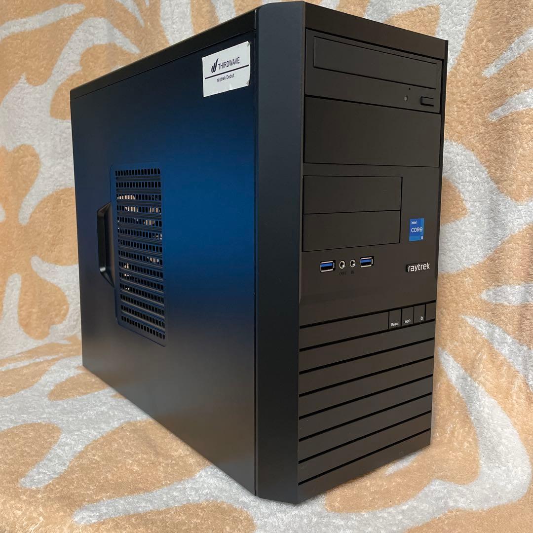 ドスパラ raytrek Debut windows11 i5-12400