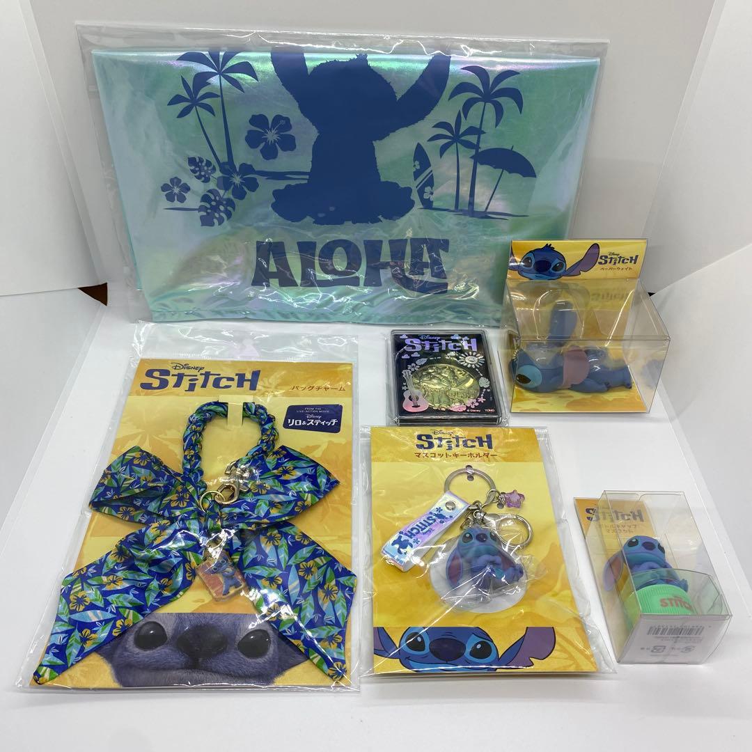 リロ＆スティッチ エコバッグ ペーパーウェイト メダル バッグチャーム 新品