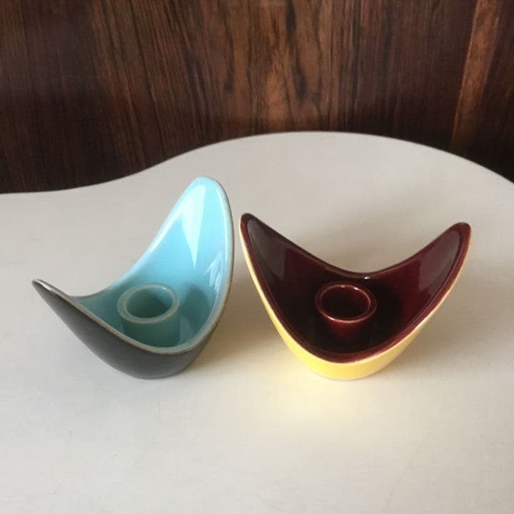 値下げ50s Created Clappison キャンドル立て　2個