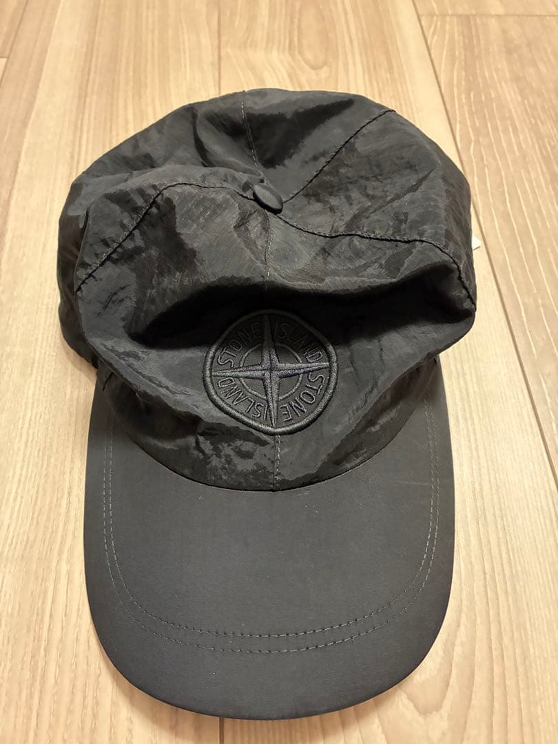 Stone  黒 キャップ