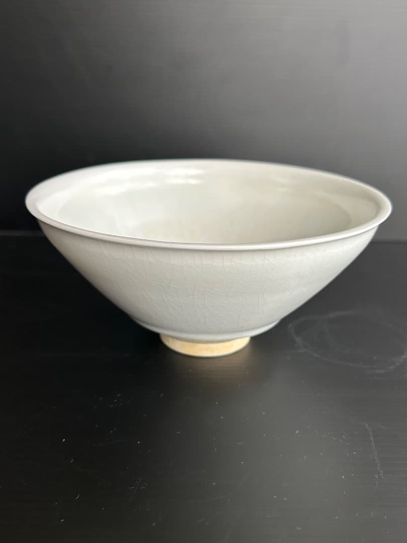 白磁茶盌 (塚本司郎作)