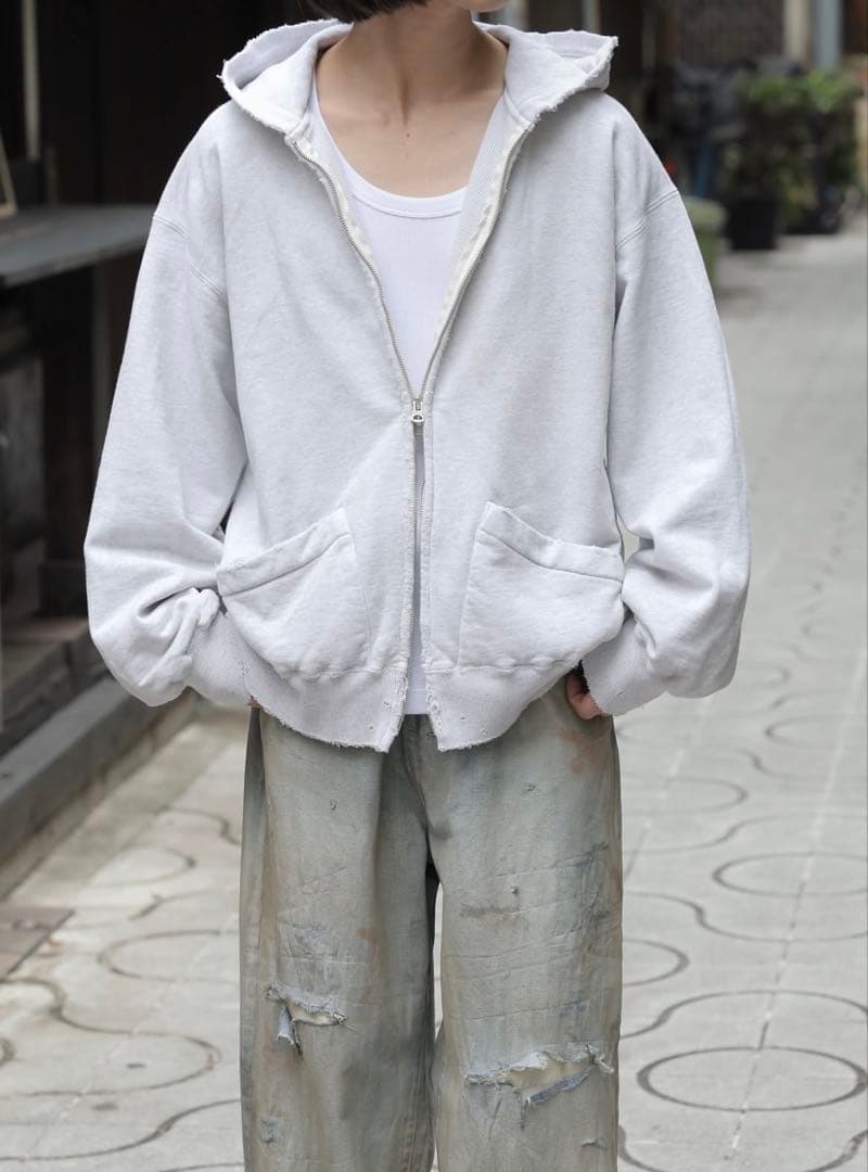 ancellm 25aw ZIP UP HOODIE サイズ2