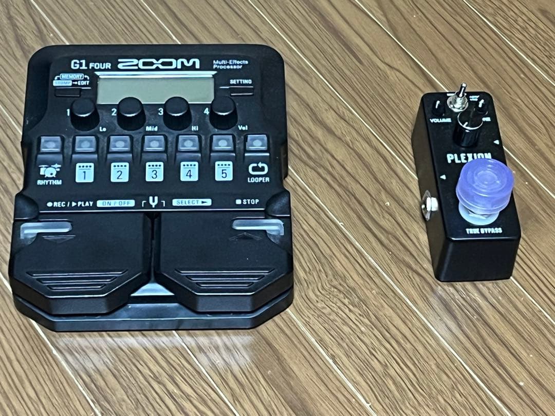 ZOOM G1 FOUR & Rowin Plexion 動作確認済み✅