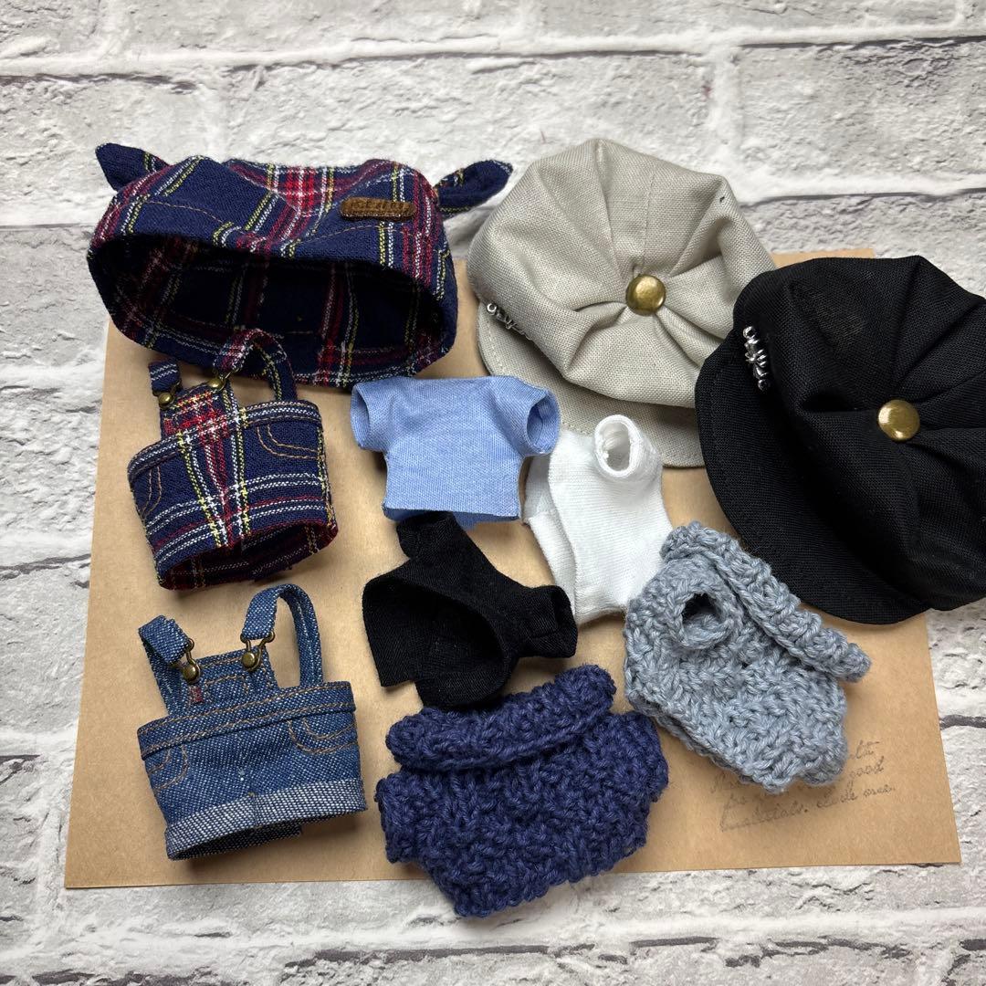 スノちる　ソフビサイズ　オーバーオール　他